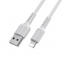 Кабель Borofone BX16, lightning, 1 м, белый