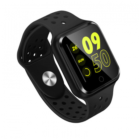 Умные часы Smart Watch с пульсометром  S226 чёрные