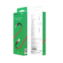 Кабель Borofone BU4, lightning, 1.2 м, красный