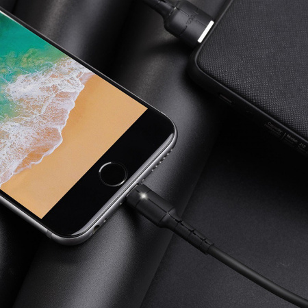 Кабель Hoco X30, lightning, 1.2 м, черный