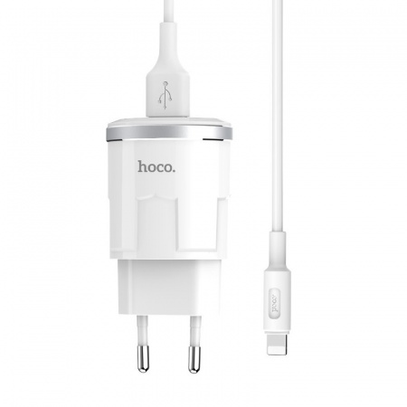 Комплект зарядки для Apple Hoco C37A, 1 USB, 2.4А