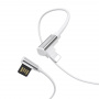 Кабель Borofone BU5, lightning, 1.2 м, белый