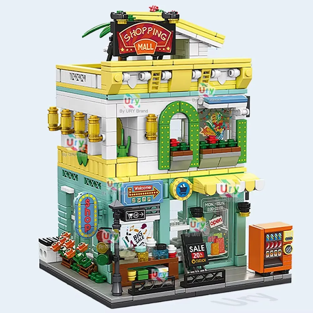 Конструктор JIQILE торговый центр NO 47117 745 pcs