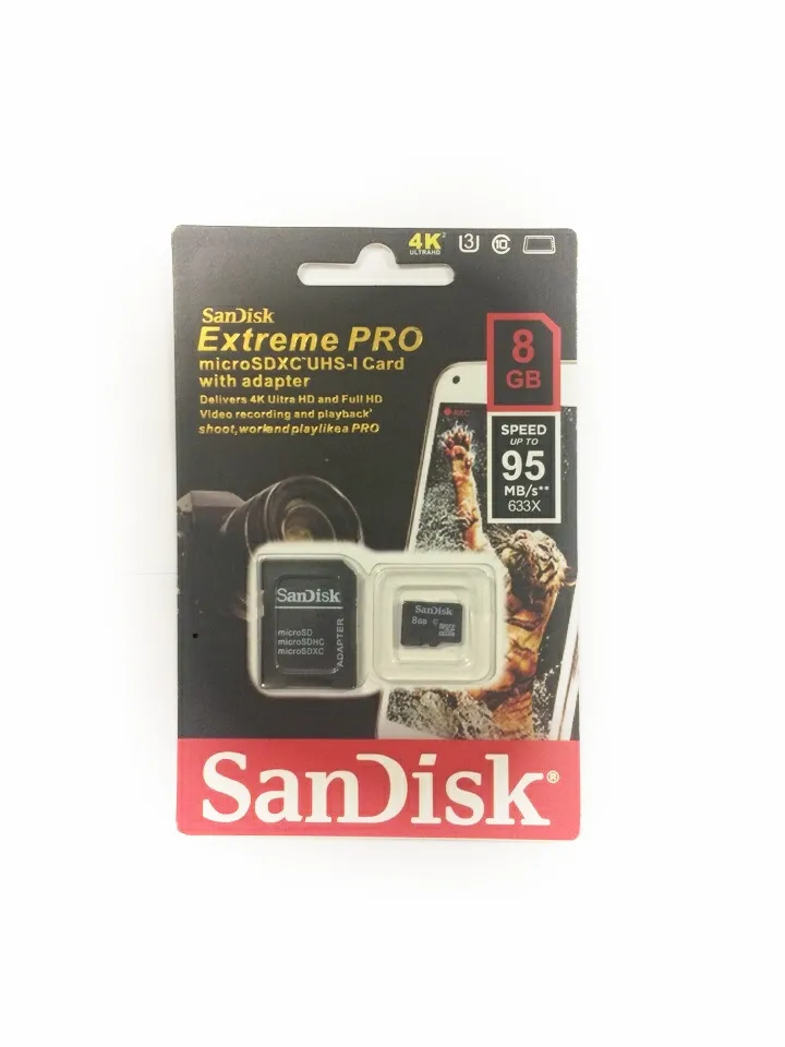 Карта памяти Sandisk Extreme Pro 8 GB